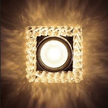 MOLLED MOL554 Kare LED Kristal Spot (Çerçeve Işıklı)