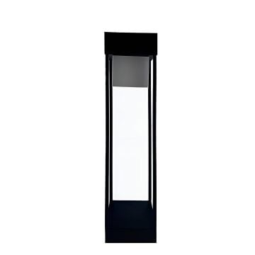CreaLight CL-B-126 12 Watt 70 cm LED Bollard Armatür - Metal Gövde - SAMSUNG/OSRAM LED & MEAN WELL/EAGLERISE Driver - IP65 - Gün Işığı (3000K)