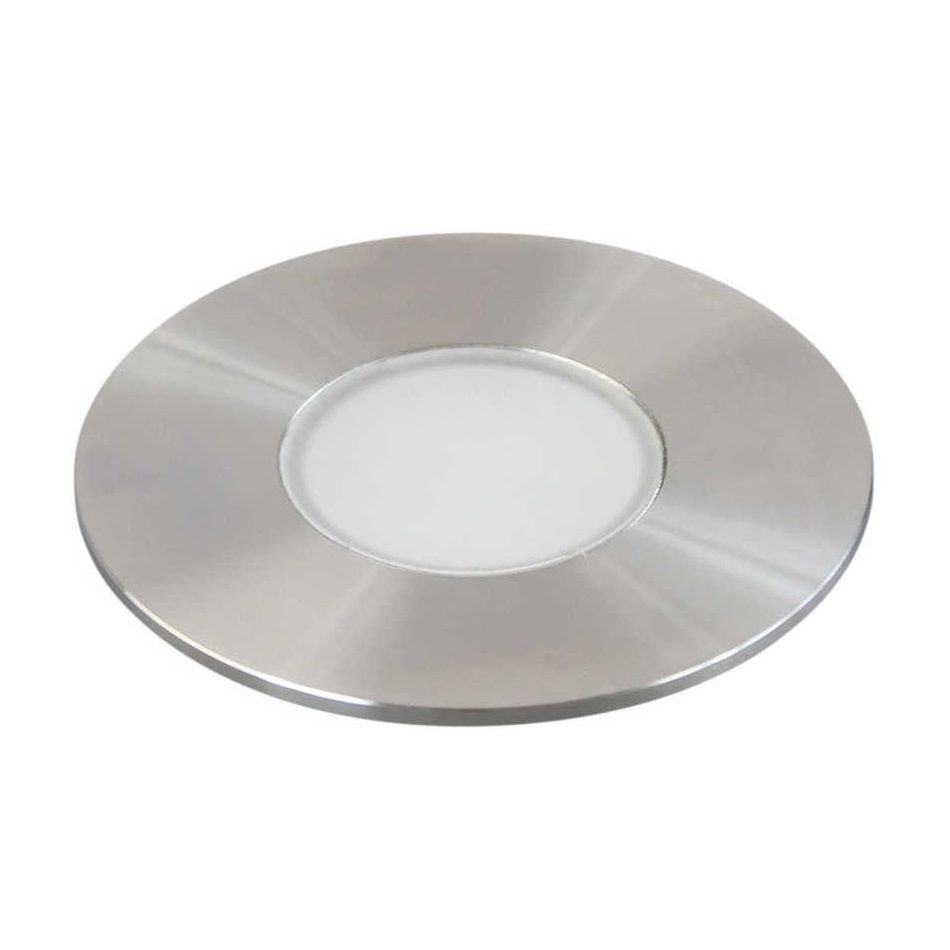 JUPITER LG946 4 Watt Paslanmaz Çelik Çerçeveli LED Yere Gömme Armatür - - Gün Işığı (3000K)