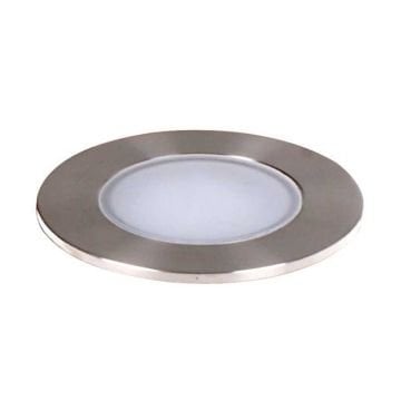 JUPITER LG977 1 Watt Paslanmaz Çelik Çerçeveli LED Yere Gömme Armatür - Gün Işığı (3000K)