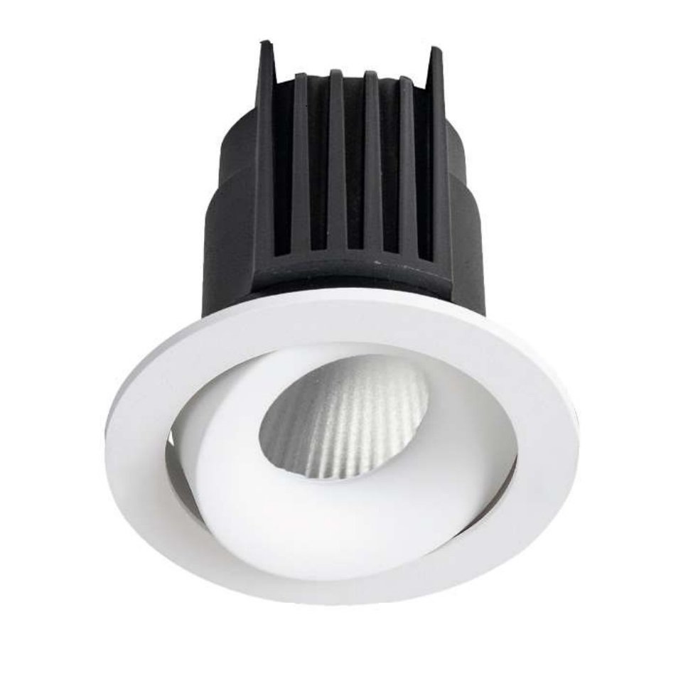 MOLLED MOL6106BM 12 Watt Beyaz Kasa Sıva Altı Yuvarlak LED Spot (SAMSUNG/OSRAM/PHILIPS LED & EAGLERISE/PHILIPS/LIFUD Driver)