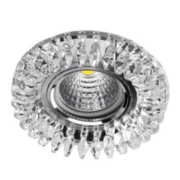 MOLLED MOL507 Yuvarlak LED Kristal Spot (Çerçeve Işıklı)