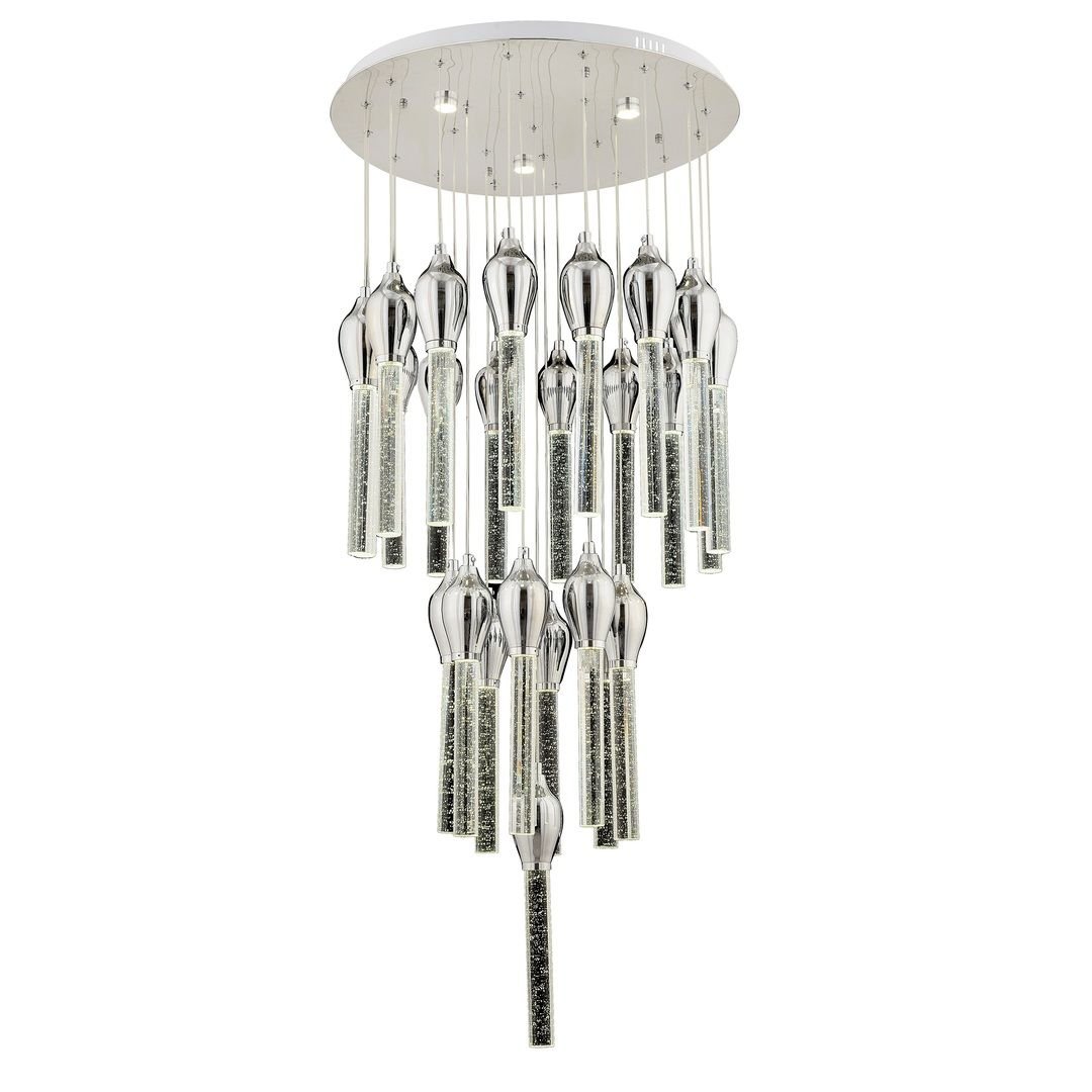 CL-520-25 3x25 Watt Krom/Gold Modern LED Avize