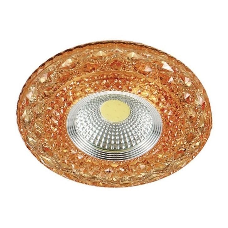 MOLLED MOL545 Yuvarlak LED Kristal Spot (Çerçeve Işıklı)
