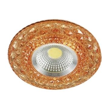 MOLLED MOL545 Yuvarlak LED Kristal Spot (Çerçeve Işıklı)