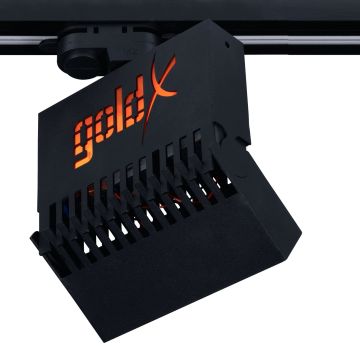 goldX ZE169 Siyah/Beyaz Kasa 5x3 Watt LED Ray Spot (OSRAM LED & EAGLERISE Driver)