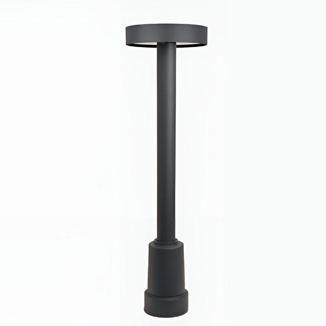 CreaLight CL-B-108 12 Watt 72 cm LED Bollard Armatür - Metal Gövde - SAMSUNG/OSRAM LED & MEAN WELL/EAGLERISE Driver - IP65 - Gün Işığı (3000K)
