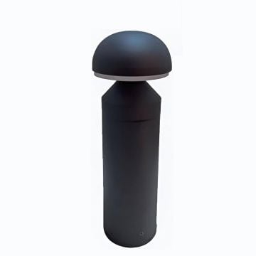 CreaLight CL-B-133 12 Watt 40 cm LED Mantar Bollard Armatür - Metal Gövde - SAMSUNG/CREE/OSRAM LED & EAGLERISE Driver - IP54 - Gün Işığı (3000K)