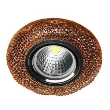 MOLLED MOL532 Bronz Yuvarlak LED Kristal Spot