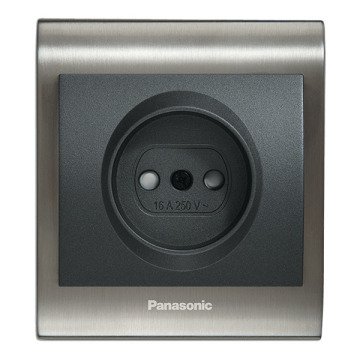 VİKO Ultima/Sistema/Optima WBTR0201-5SY Çocuk Korumalı Priz [Siyah]