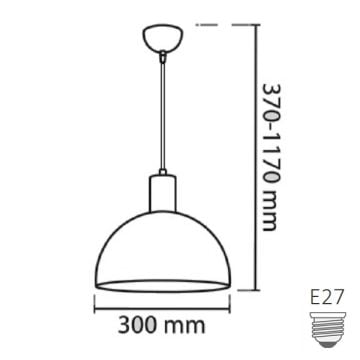 CreaLight CL-0306-S Retro Avize