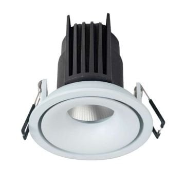 MOLLED MOL4175M 8 Watt Beyaz Kasa Sıva Altı Yuvarlak LED Spot (SAMSUNG/OSRAM/PHILIPS LED & EAGLERISE/PHILIPS/LIFUD Driver)