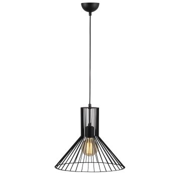 NOAS YL-MR-757 Kafesli Siyah Retro Avize