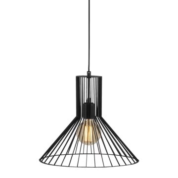 NOAS YL-MR-757 Kafesli Siyah Retro Avize