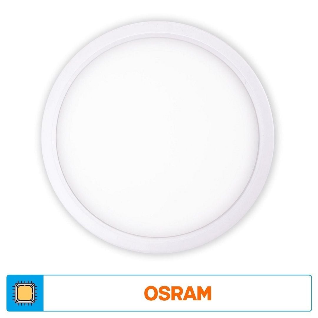 ACK AD05-03210 32 Watt Sıva Altı Yuvarlak Backlight LED Panel - SAMSUNG/OSRAM LED & OSRAM/PHILIPS/LIFUD Driver - Ilık Beyaz (4000K)