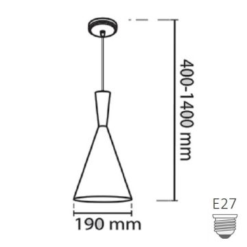 CreaLight CL-3541-S Retro Avize