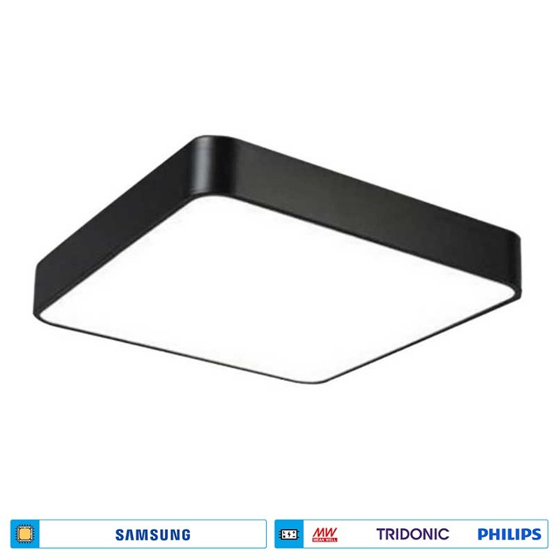 ACK AL02-06801 90 Watt 80x80 cm Sıva Üstü Kare Lineer Armatür - SAMSUNG/OSRAM LED & MEAN WELL/PHILIPS/TRIDONIC Driver