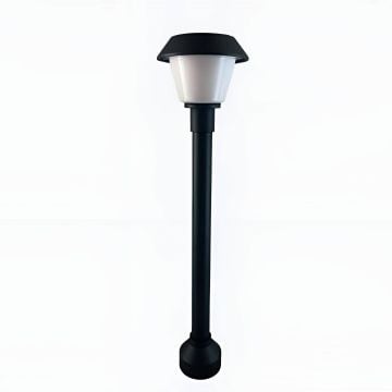 CreaLight CL-B-124 12 Watt 73 cm LED Bollard Armatür - Metal Gövde - SAMSUNG/OSRAM LED & MEAN WELL/EAGLERISE Driver - IP65 - Gün Işığı (3000K)