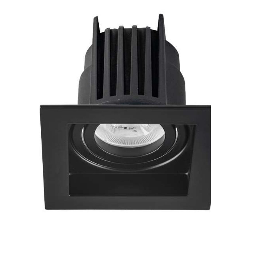 MOLLED MOL1681M 8 Watt Siyah Kasa Sıva Altı Kare LED Spot (SAMSUNG/OSRAM/PHILIPS LED & EAGLERISE/PHILIPS/LIFUD Driver)