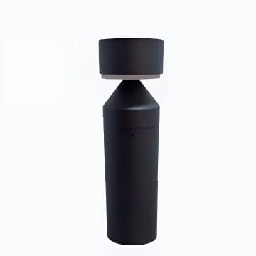 CreaLight CL-B-136 12 Watt 35 cm LED Bollard Armatür - Metal Gövde - SAMSUNG/CREE/OSRAM LED & EAGLERISE Driver - IP54 - Gün Işığı (3000K)