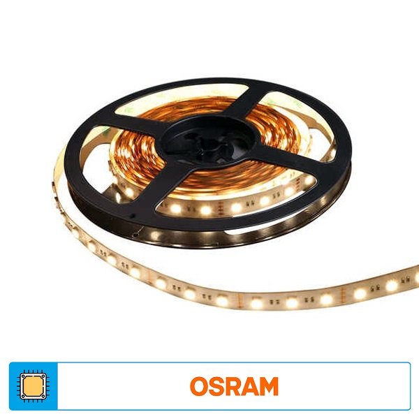 JUPITER LE210 12 Volt 14.4 Watt/Metre OSRAM Şerit Led - Gün Işığı (3000K) [5 Metre]