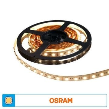 JUPITER LE210 12 Volt 14.4 Watt/Metre OSRAM Şerit Led - Gün Işığı (3000K) [5 Metre]