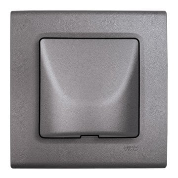 VİKO Linnera Life 90442077 Kablo Çıkış Kapağı [Granit Grisi]