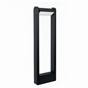 CreaLight CL-B-107 12 Watt 65 cm LED Bollard Armatür - Metal Gövde - SAMSUNG/OSRAM LED & MEAN WELL/EAGLERISE Driver - IP65 - Gün Işığı (3000K)