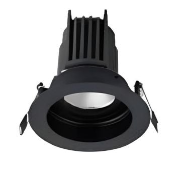 MOLLED MOL1680M 10 Watt Siyah Kasa Sıva Altı Yuvarlak LED Spot (SAMSUNG/OSRAM/PHILIPS LED & EAGLERISE/PHILIPS/LIFUD Driver)