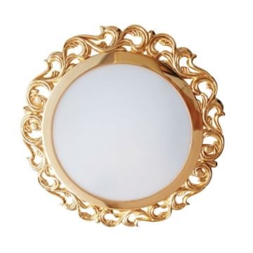 ACK AH04-11235 9 Watt Gold Dekoratif LED Panel - Beyaz Işık (6500K)