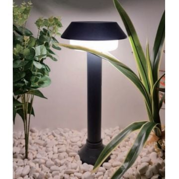 CreaLight CL-B-113 12 Watt 45 cm LED Bollard Armatür - Metal Gövde - SAMSUNG/OSRAM LED & MEAN WELL/EAGLERISE Driver - IP65 - Gün Işığı (3000K)