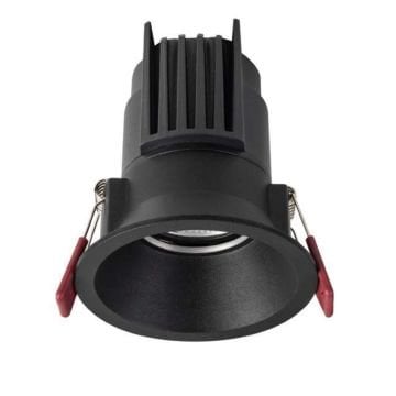 MOLLED MOL4164M 12 Watt Siyah Sıva Altı Yuvarlak LED Spot (SAMSUNG/OSRAM/PHILIPS LED & EAGLERISE/PHILIPS/LIFUD Driver)