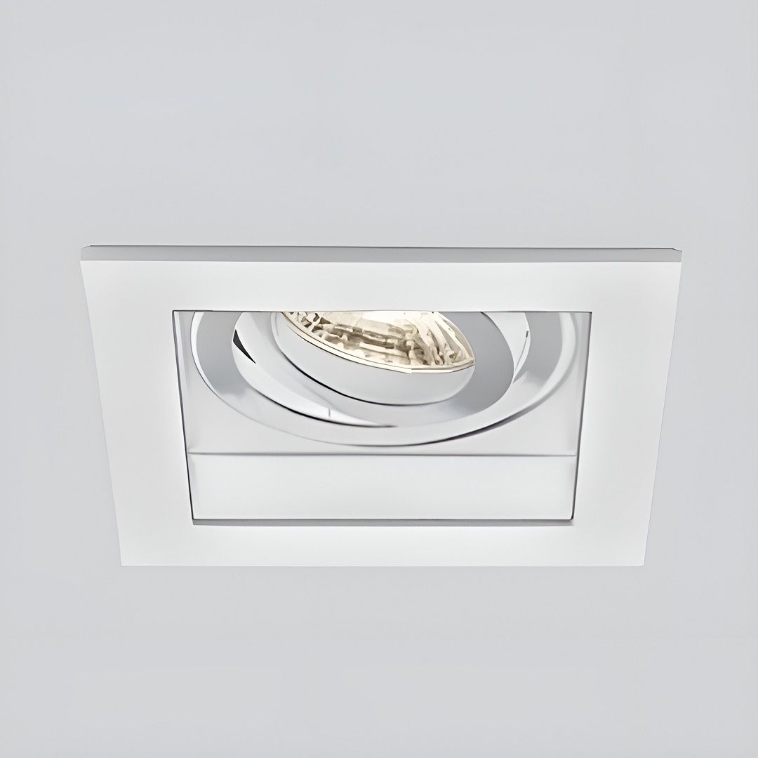 Braytron SBH03-05020B Sıva Altı Beyaz Kare Spot Kasası (Metal)