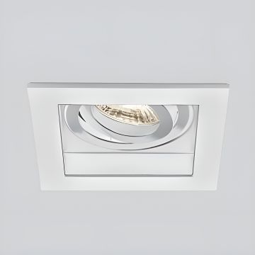 Braytron SBH03-05020B Sıva Altı Beyaz Kare Spot Kasası (Metal)