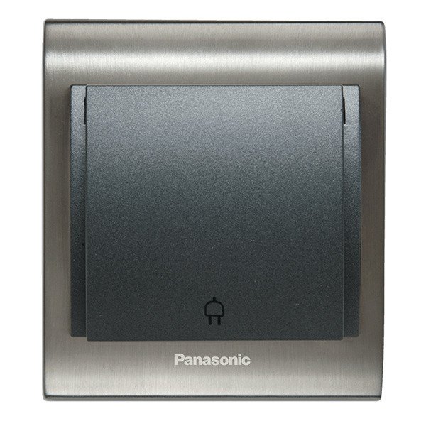 VİKO Ultima/Sistema/Optima WBTR0213-5SY Çocuk Korumalı Topraklı UPS Priz [Siyah]