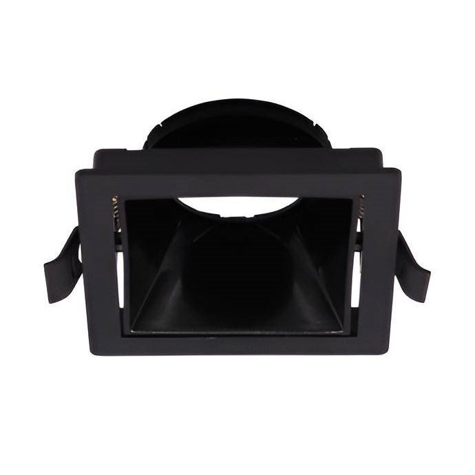 JUPITER JK719 S Siyah Sıva Altı Kare Spot Kasası - Plastik