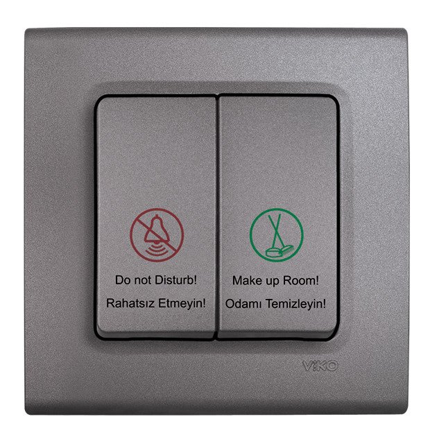 VİKO Linnera Life 90442088 DND/MUR Komütatör [Granit Grisi]