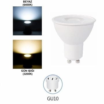 CATA CT-4215 7 Watt GU10 Duylu Mercekli LED Ampul