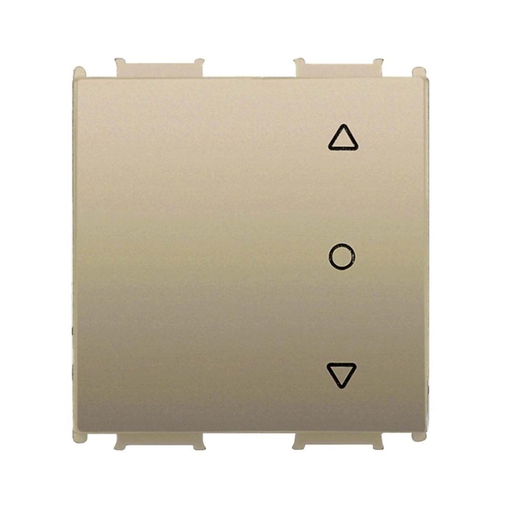 VİKO Ultima/Sistema/Optima WVTR2023-4DR Tek Düğmeli Jaluzi Kumanda Anahtarı Düğmesi (2M) [Dore]