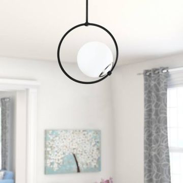 CreaLight CL-3901-S Küre Camlı Modern Avize