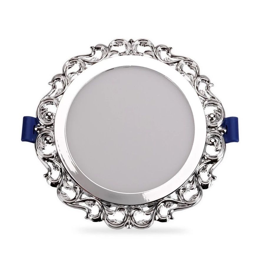 ACK AH04-10935 9 Watt Krom Dekoratif LED Panel - Beyaz Işık (6500K)