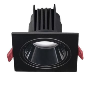 MOLLED MOL4151M 10 Watt Siyah Sıva Altı Kare LED Spot (SAMSUNG/OSRAM/PHILIPS LED & EAGLERISE/PHILIPS/LIFUD Driver)