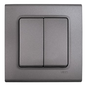 VİKO Linnera Life 90442044 Dual Anahtar [Granit Grisi]