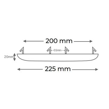 ACK AP10-03630 36 Watt Ayarlanabilir Yuvarlak LED Panel - Beyaz Işık (6500K)