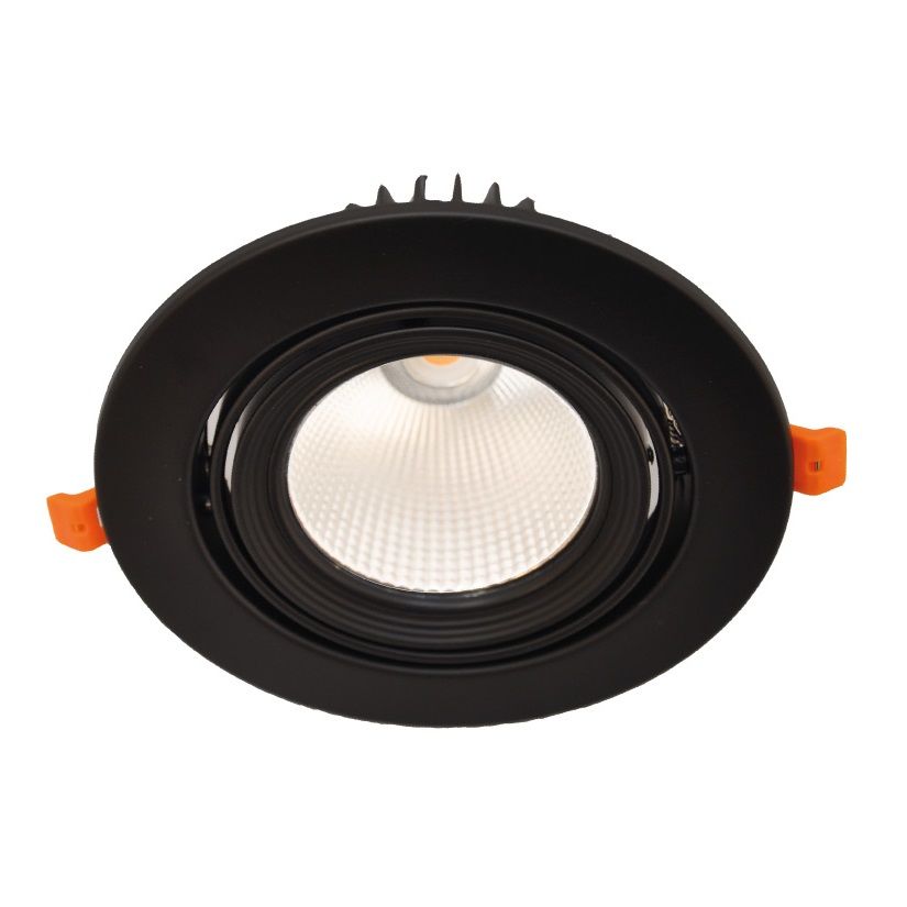 MOLLED MOL2085D Siyah/Beyaz Kasa 26 Watt LED Mağaza Spotu (SAMSUNG/OSRAM LED & EAGLERISE/PHILIPS/LIFUD Driver)