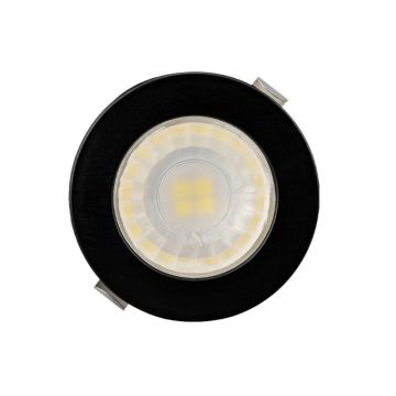 Braytron BH06-00231 Siyah Kasa 3 Watt Sıva Altı Dış Mekan Mini LED Spot - Beyaz Işık (6500K)