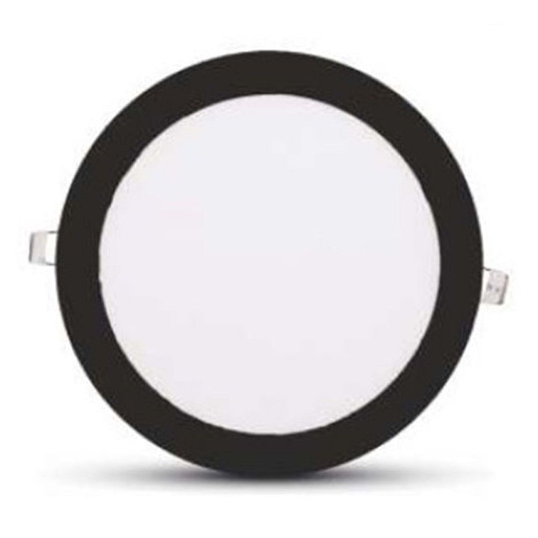 VOLTEK VPSAYS01840 18 Watt Siyah Kasa Sıva Altı Yuvarlak LED Panel - Ilık Beyaz (4000K)