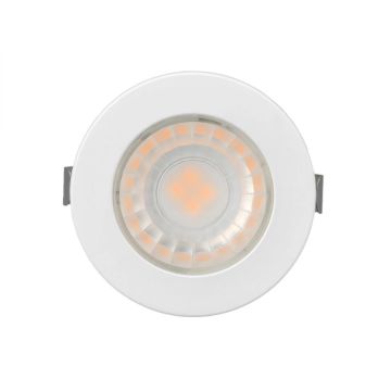Braytron BH06-00230 Beyaz Kasa 3 Watt Sıva Altı Dış Mekan Mini LED Spot - Beyaz Işık (6500K)