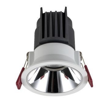 MOLLED MOL4140M 12 Watt Beyaz-Krom Sıva Altı Yuvarlak LED Spot (SAMSUNG/OSRAM/PHILIPS LED & EAGLERISE/PHILIPS/LIFUD Driver)