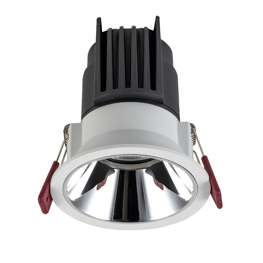 MOLLED MOL4140M 10 Watt Beyaz-Krom Sıva Altı Yuvarlak LED Spot (SAMSUNG/OSRAM/PHILIPS LED & EAGLERISE/PHILIPS/LIFUD Driver)